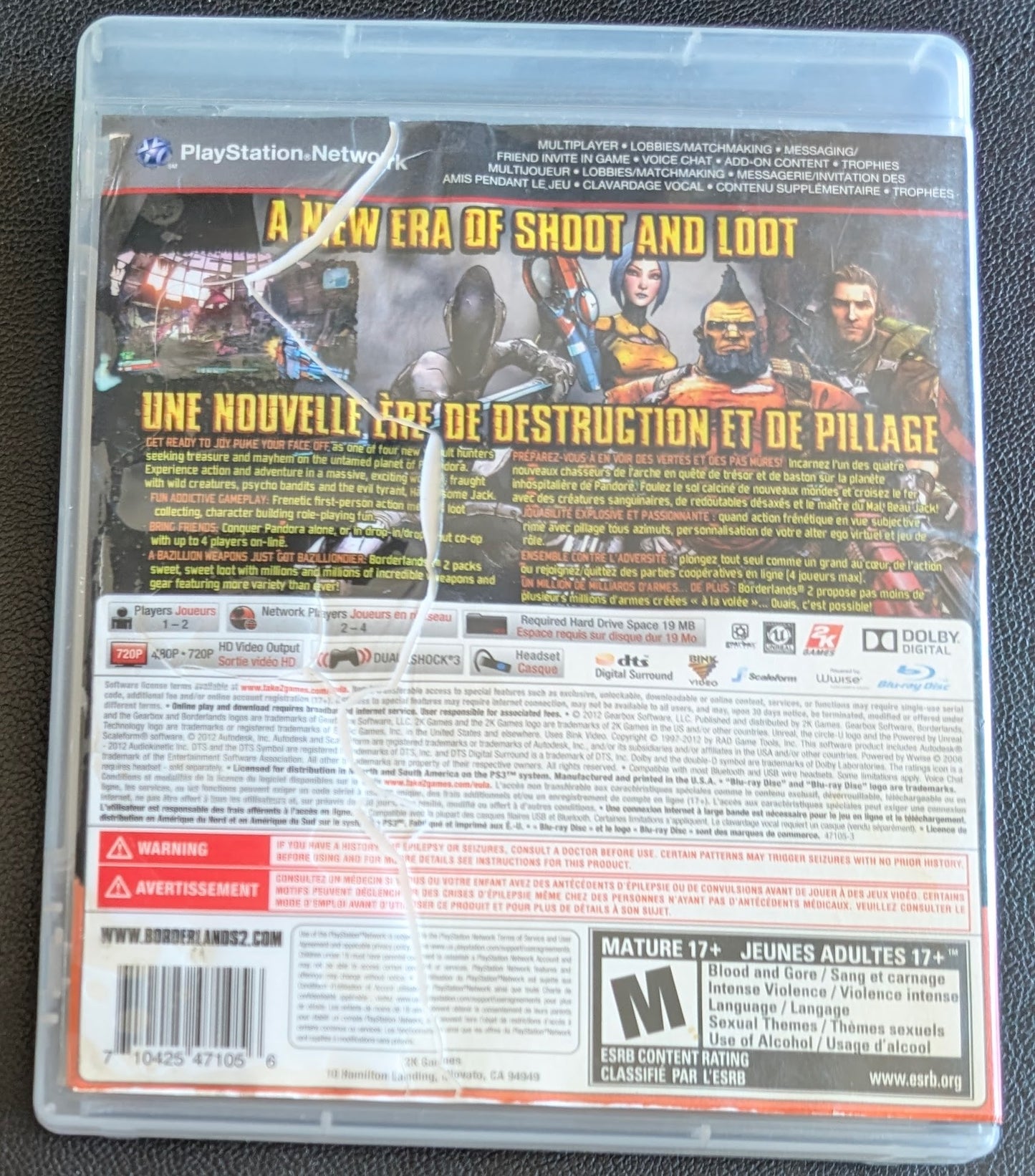 Borderlands 2 (2012) - CIB PlayStation 3 (PS3) | RE-Sealed