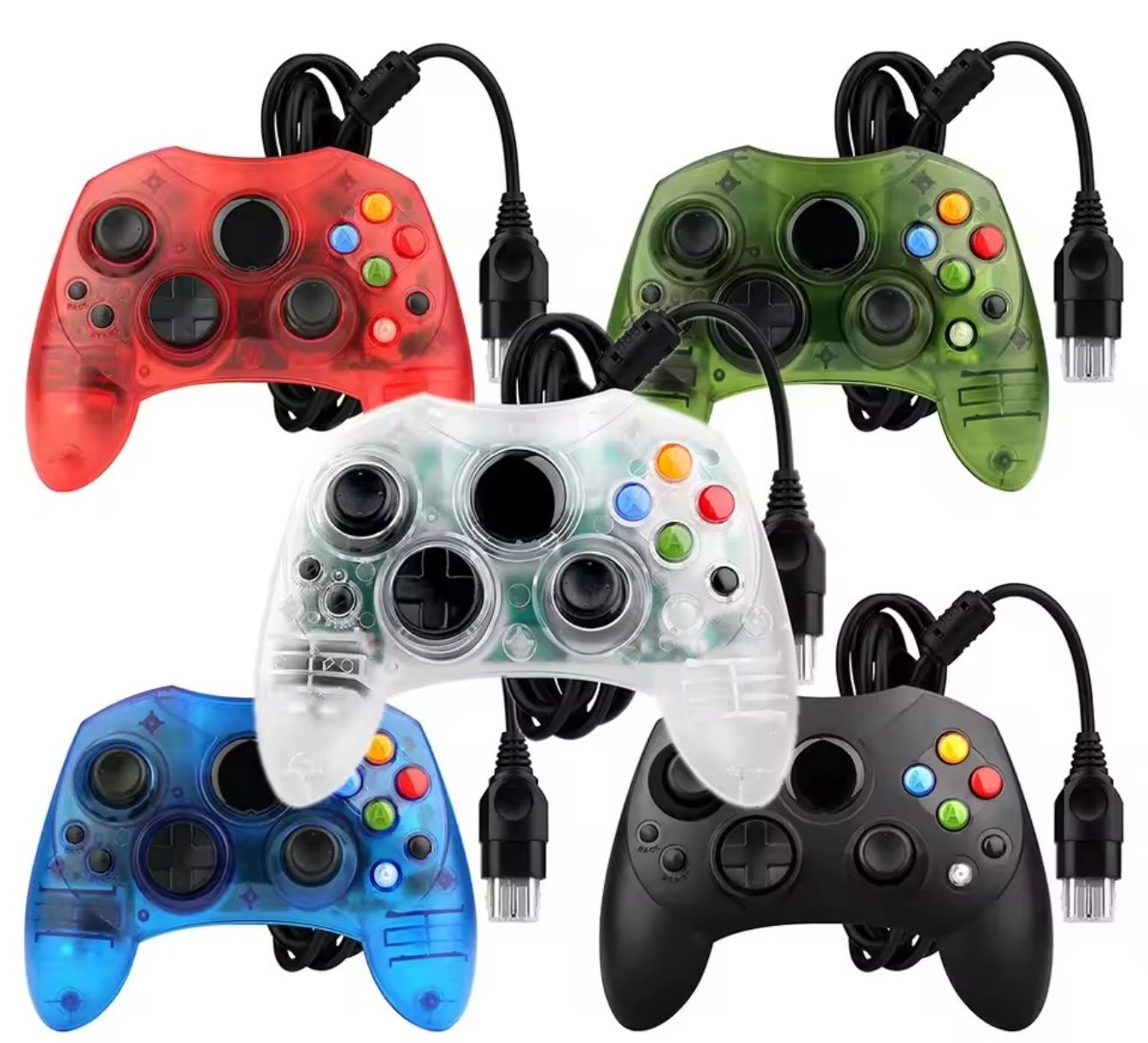 Original Xbox Replacement Controller (Aftermarket) | Wired | Multiple Colors