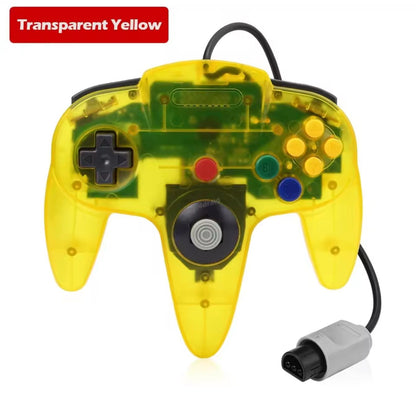 Nintendo 64 (N64) Wired Controller | Translucent Colors | Replacement Gamepad | Brand New