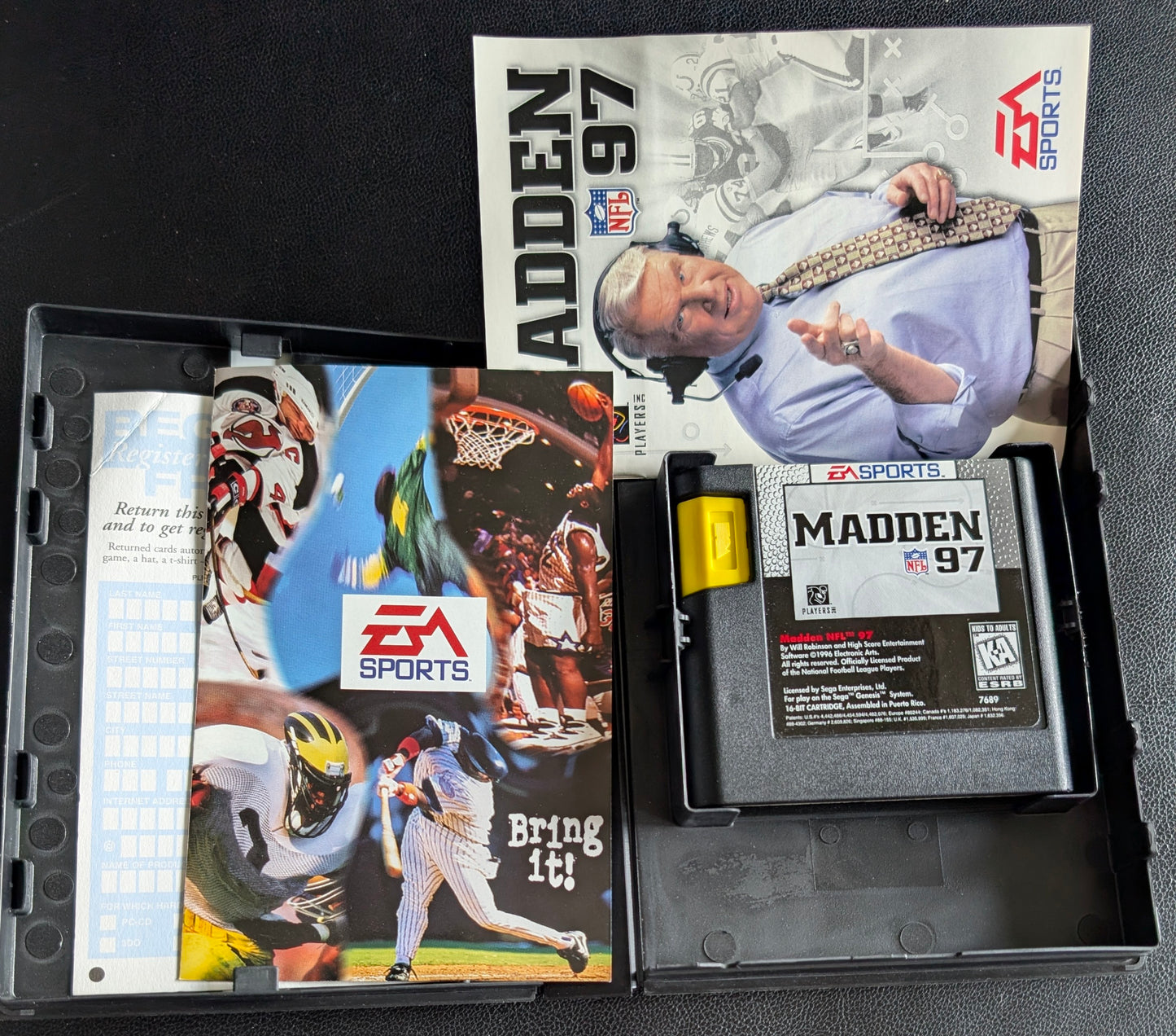 Madden NFL '97 - Boxed CIB (Sega Genesis) | 1996 | Sports / Football