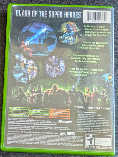 Marvel Nemesis: Rise of the Imperfects (2005) - CIB Original Xbox | RE-Sealed