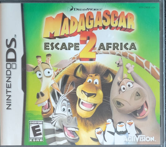 Madagascar: Escape 2 Africa – Nintendo DS – Re-Sealed – Cartridge Only (2008)