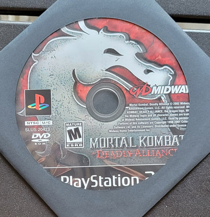 Mortal Kombat: Deadly Alliance - Sony PlayStation 2 Ps2 (Disc Only) - Used Condition