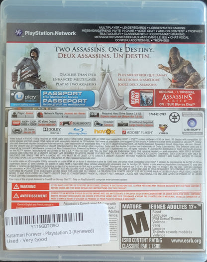 Assassin's Creed: Revelations (CIB) – Sony PlayStation 3 PS3 – Great Shape