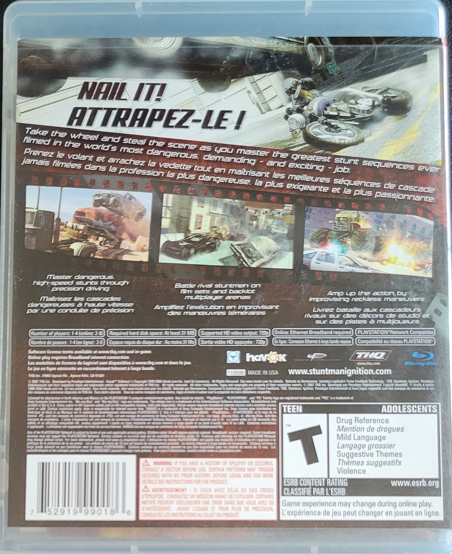 Stuntman: Ignition (CIB) – Sony PlayStation 3 PS3 – Re-Sealed