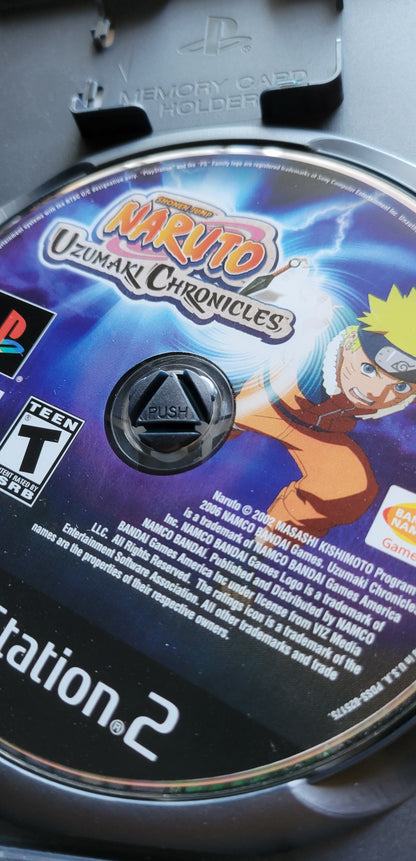 Shonen Jump NARUTO: Uzumaki Chronicles - Sony PlayStation 2 PS2 CIB Pre-Owned Great Shape! Tested & Working