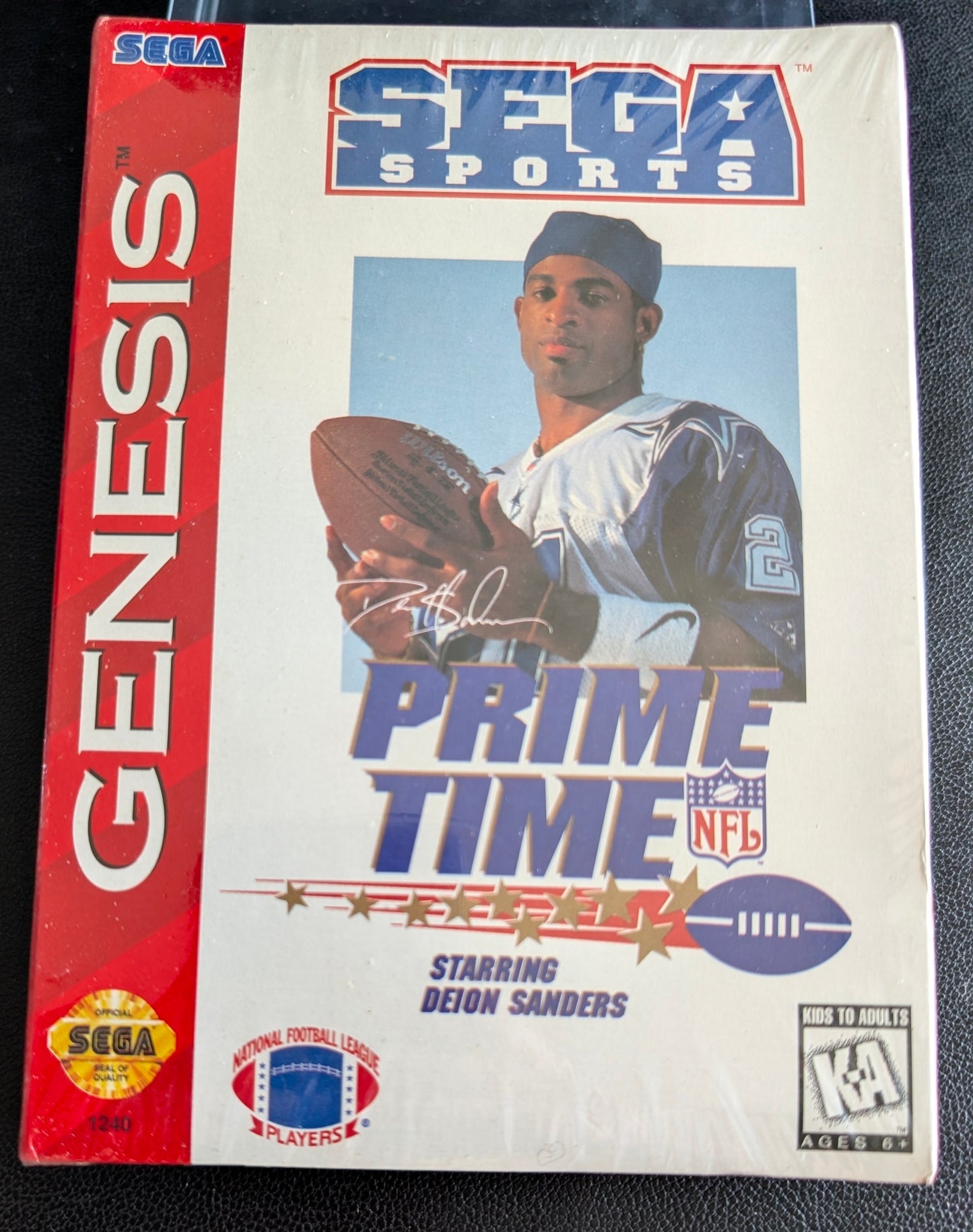 Sega Sports: Prime Time NFL - Factory Sealed (Sega Genesis) | 1995 | Sports / Football