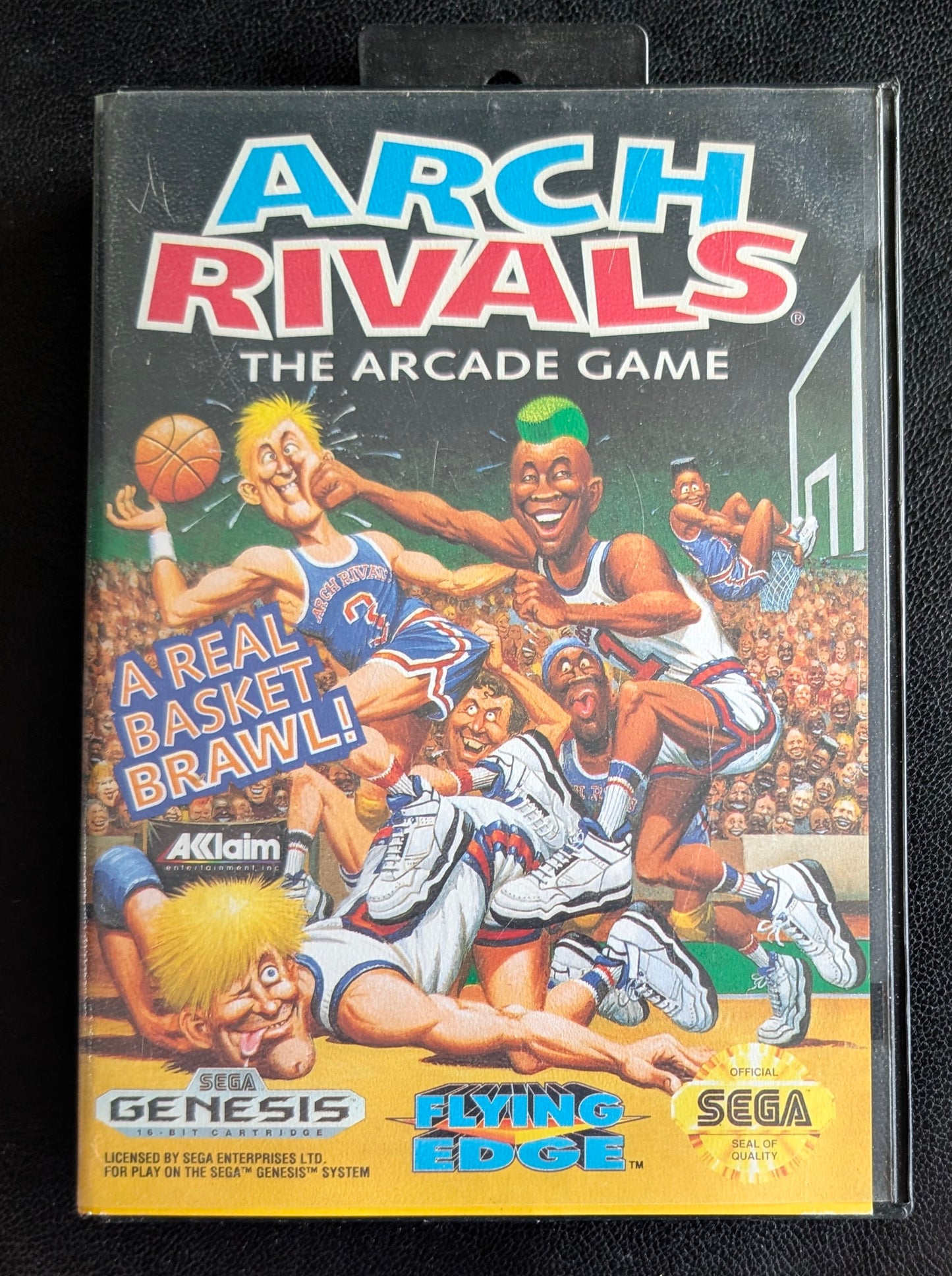 Arch Rivals: The Arcade Game - CIB Hang Tab (Sega Genesis) | 1992 | Sports / Basketball