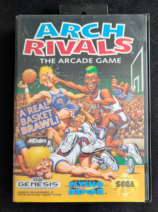 Arch Rivals: The Arcade Game - CIB Hang Tab (Sega Genesis) | 1992 | Sports / Basketball