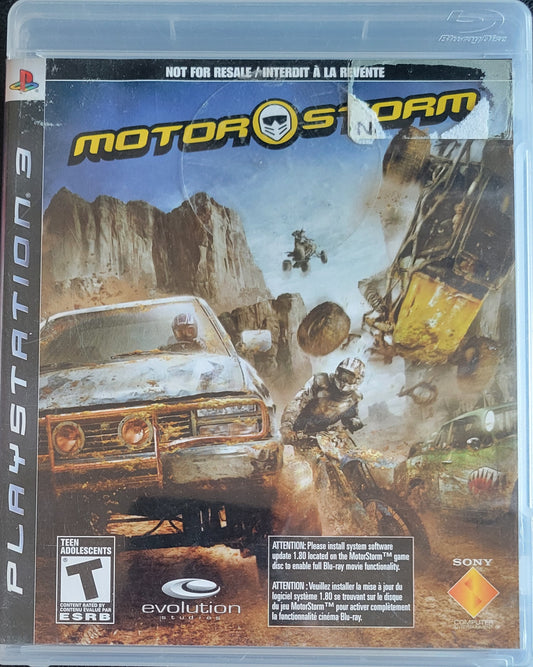 MotorStorm (CIB) – Sony PlayStation 3 PS3 – Re-Sealed (2006)