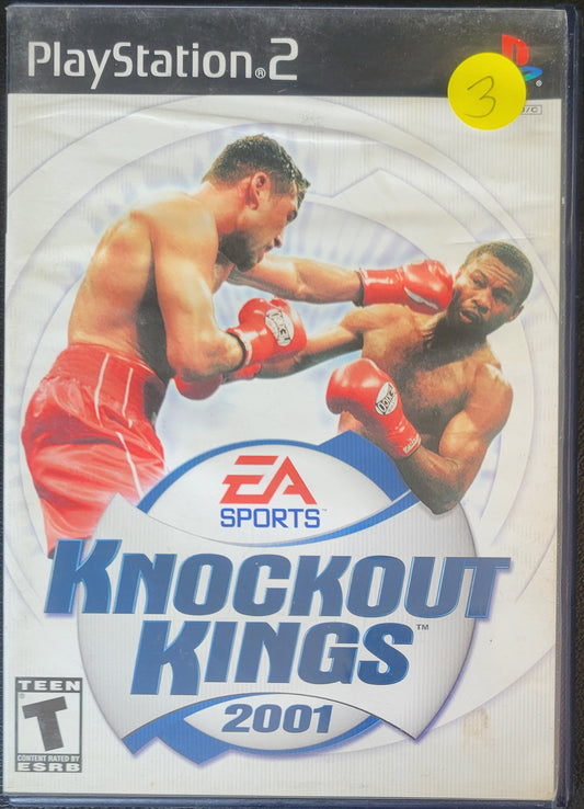 Knockout Kings 2001 - Sony PlayStation 2 PS2 (CIB) Pre-Owned Tested & Working Great Shape!