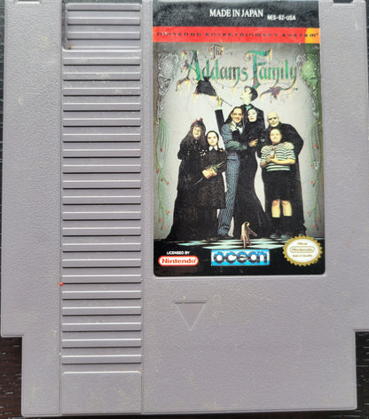 The Adams Family - Authentic NES (Nintendo Entertainment System 1983) 72 Pin 8 Bit Video Game Cartridge GREAT SHAPE