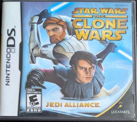 Star Wars: The Clone Wars – Jedi Alliance – 2008 Nintendo DS CIB – RE-Sealed – Excellent