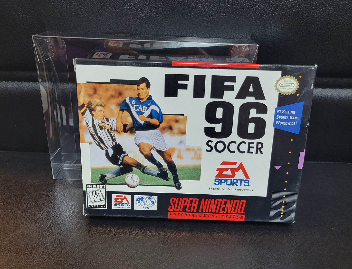 FIFA 96' SOCCER (SNES) - Super Nintendo Ent. 1996 IMMACULATE Condition - (REAL CIB)