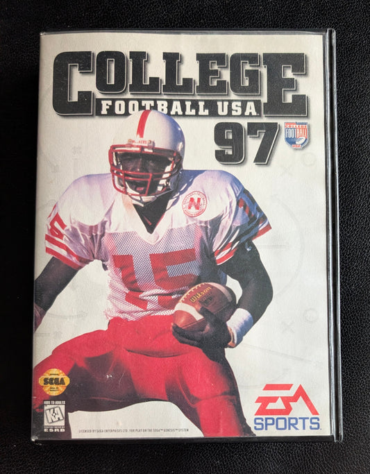 College Football USA '97 - Boxed CIB (Sega Genesis) | 1996 | Sports / Football