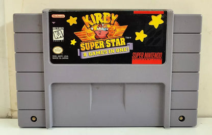 KIRBY: SUPER STAR - SNES - Super Nintendo Ent. System NTSC/PAL Cartridge WATCH VIDEO