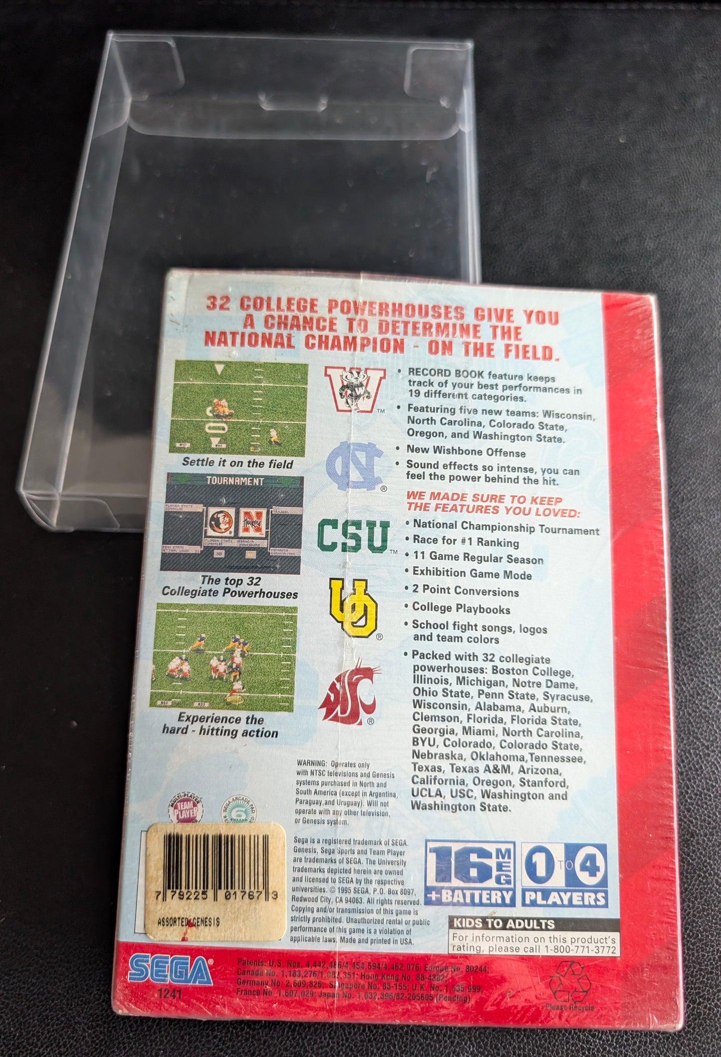 College Football's National Championship 2 - SEALED (Sega Genesis) | 1995 | Sports / Football