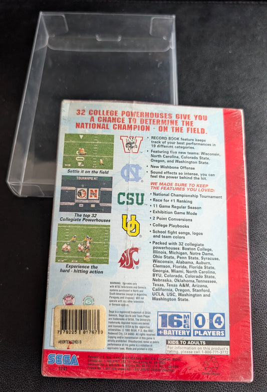 College Football's National Championship 2 - SEALED (Sega Genesis) | 1995 | Sports / Football