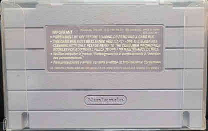 Monopoly 1992 SNES Authentic Cartridge (Super Nintendo Entertainment System) Classic Arcade Game Original Condition + Protector