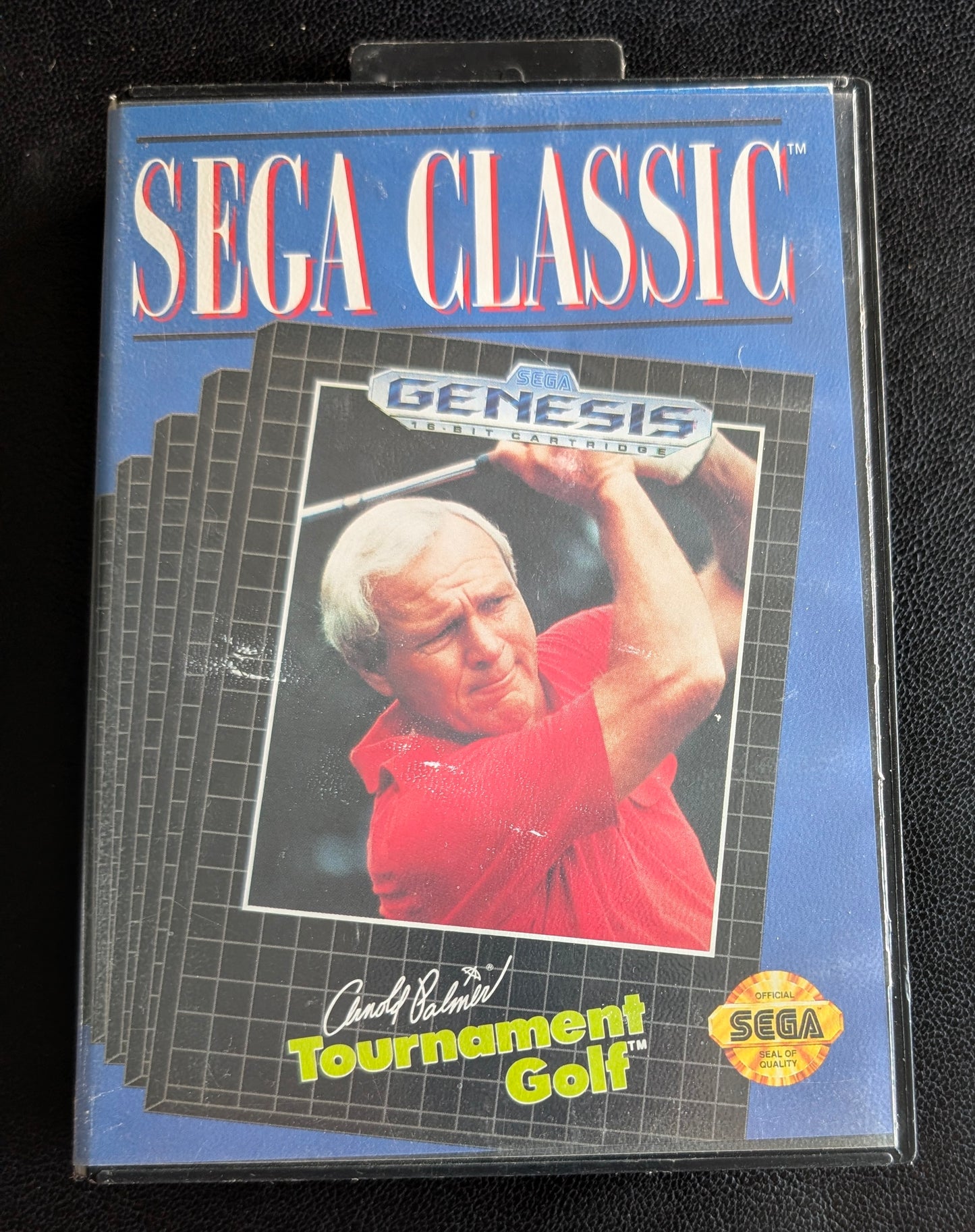 Arnold Palmer Tournament Golf - Boxed CIB + Hang Tab (Sega Genesis) | 1993 | Sports / Golf