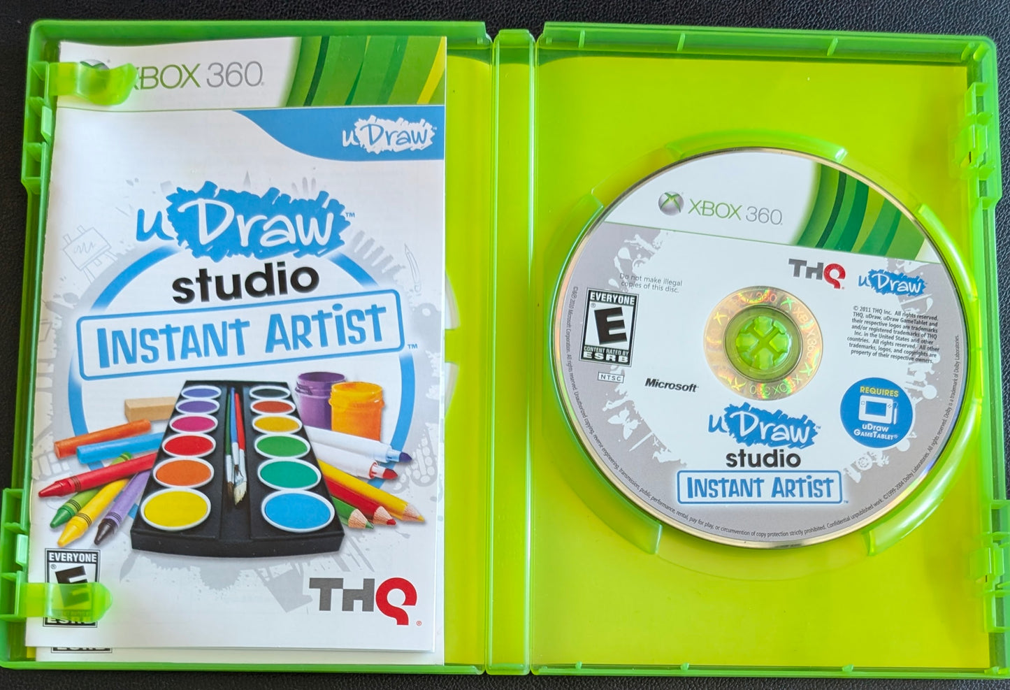 Udraw Studio: Instant Artist (2011) - CIB Xbox 360 | RE-Sealed