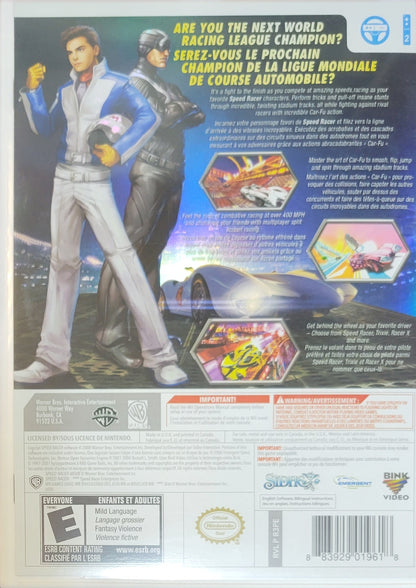 Speed Racer – 2008 Nintendo Wii CIB – RE-SEALED + Clean Disc