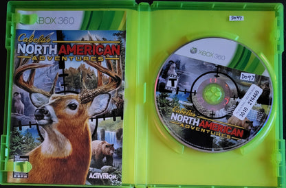 CABELAS: North American Adventures - Microsoft XBOX 360 - CIB Pre-Owned Great Shape Tested & Working