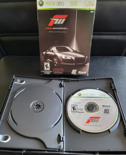 Forza Motorsport 3 Limited Collectors Edition - (CIB) - Microsoft XBOX 360 - Pre-Owned Like New CLEAN DISC