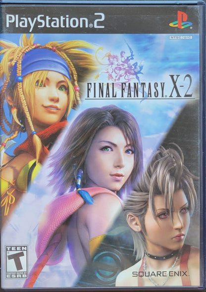 Final Fantasy X2 - Sony PlayStation 2 PS2 CIB Pre-Owned Great Shape! Tested & Working