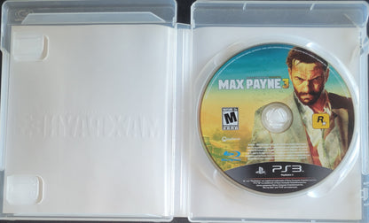 Max Payne 3 – Sony PlayStation 3 PS3 – Clean Disc