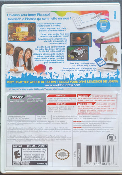 uDraw Studio – Nintendo Wii – CIB Clean Disc Tested & Working (2010)