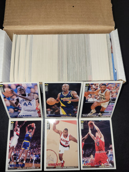 95 96 UPPER DECK Collectors Choice Basketball Cards Unopened 15 Years All Rarities Remain If Any Mint Condition NBA Memorabilia Great Shape!