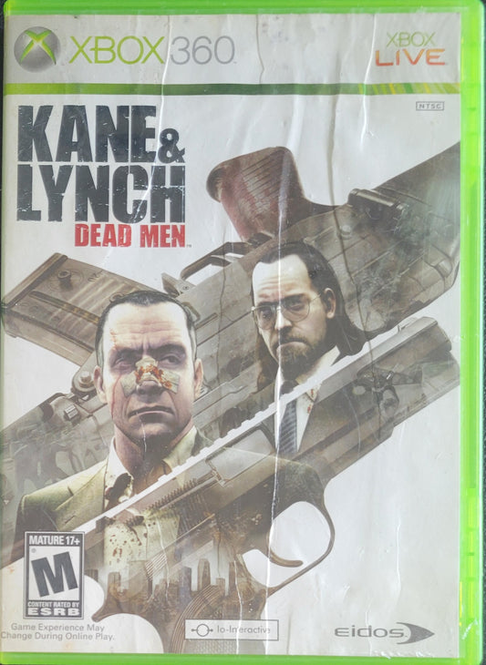 Kane & Lynch: Dead Men - (CWB) - Microsoft XBOX 360 - Pre-Owned Like New CLEAN DISC