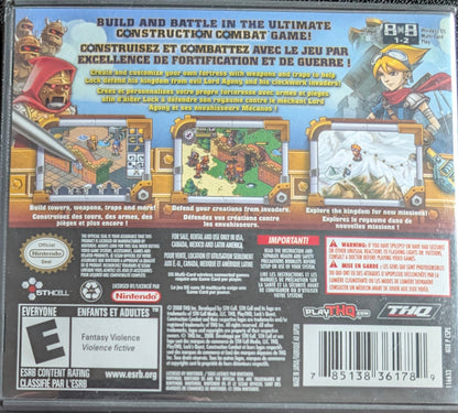 Lock’s Quest – 2008 Nintendo DS CIB – RE-Sealed – Excellent