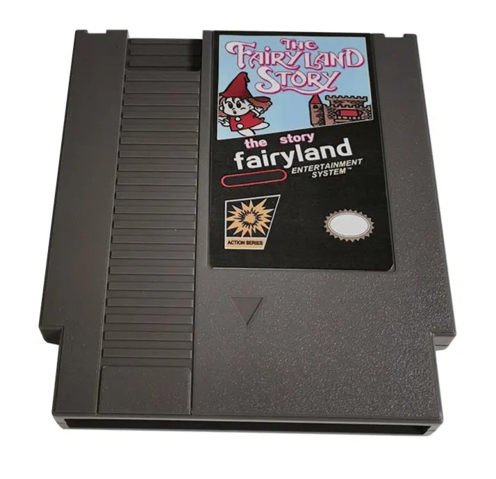 The Fairyland Story - NES Nintendo Entertainment System 1983 72 Pin 8 Bit Video Game Cartridge