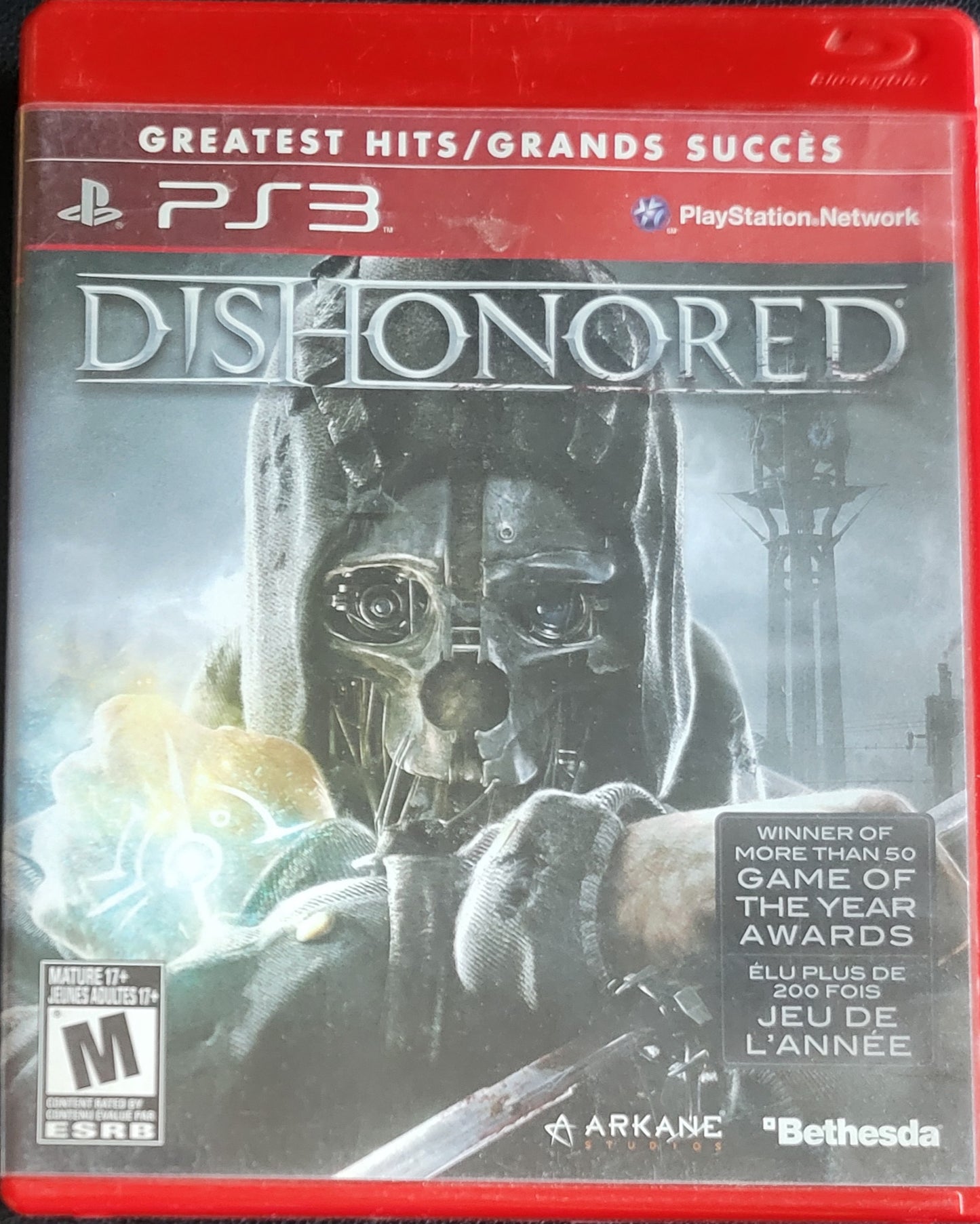 Dishonored (CIB) – Sony PlayStation 3 PS3 – Clean Disc