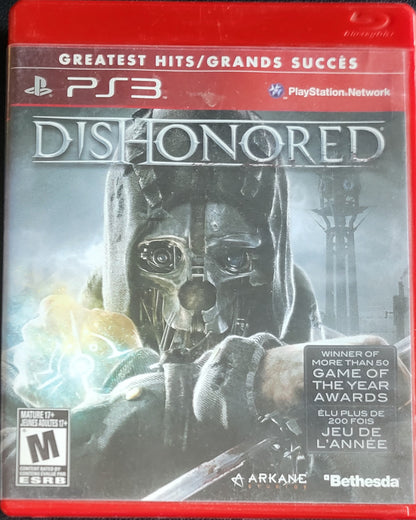 Dishonored (CIB) – Sony PlayStation 3 PS3 – Clean Disc