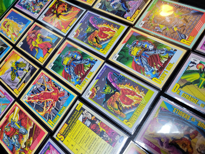 25 Ultra Mint 2nd EDITION / APPEARANCE Marvel Super Heros Ever On Cards - 1991 Original & Authentic Masterpiece Set Must See For Comic Fans!