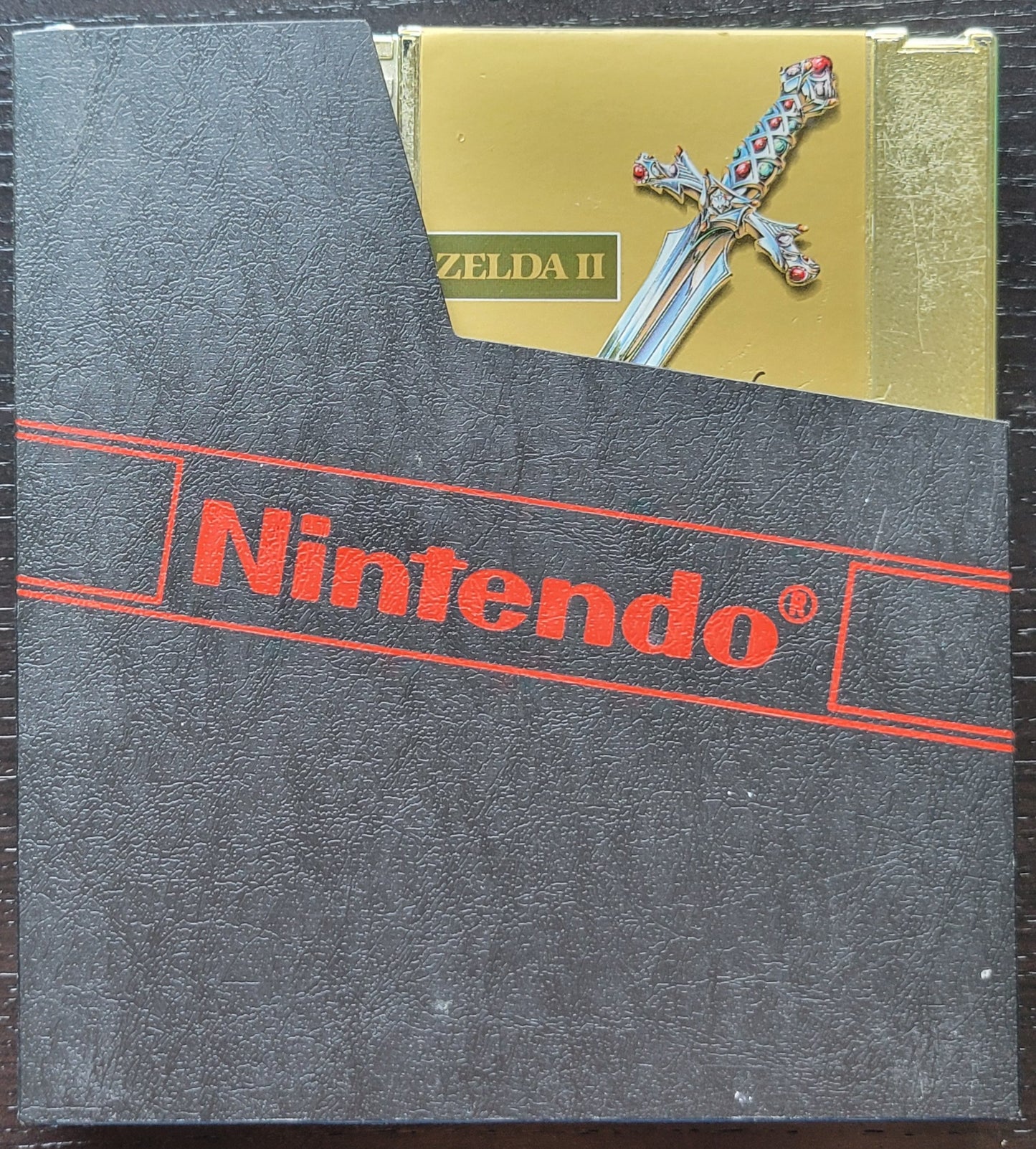 ORIGINAL The Legend Of ZELDA 2 - Authentic NES (Nintendo Entertainment System 1985) GOLD Video Game Cartridge