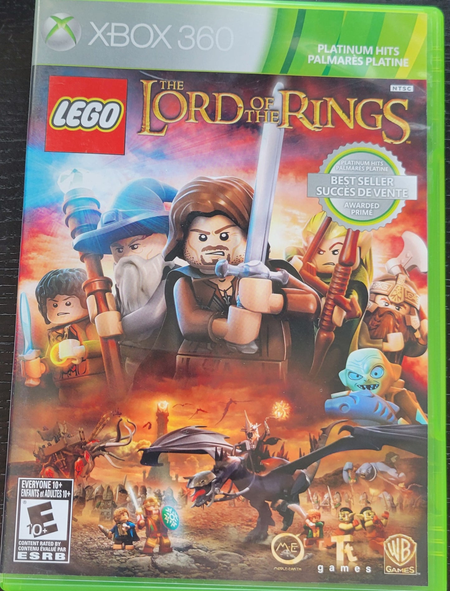 The Lord Of The Rings: Platinum Hits - Microsoft XBOX 360 - CIB Pre-Owned Great Shape Tested & Working