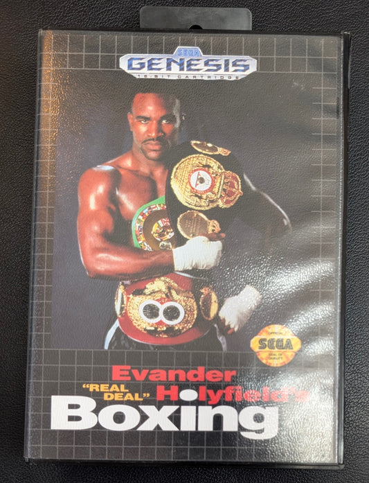 Evander Holyfield's Real Deal Boxing - Boxed CIB (Sega Genesis) | 1992 | Boxing