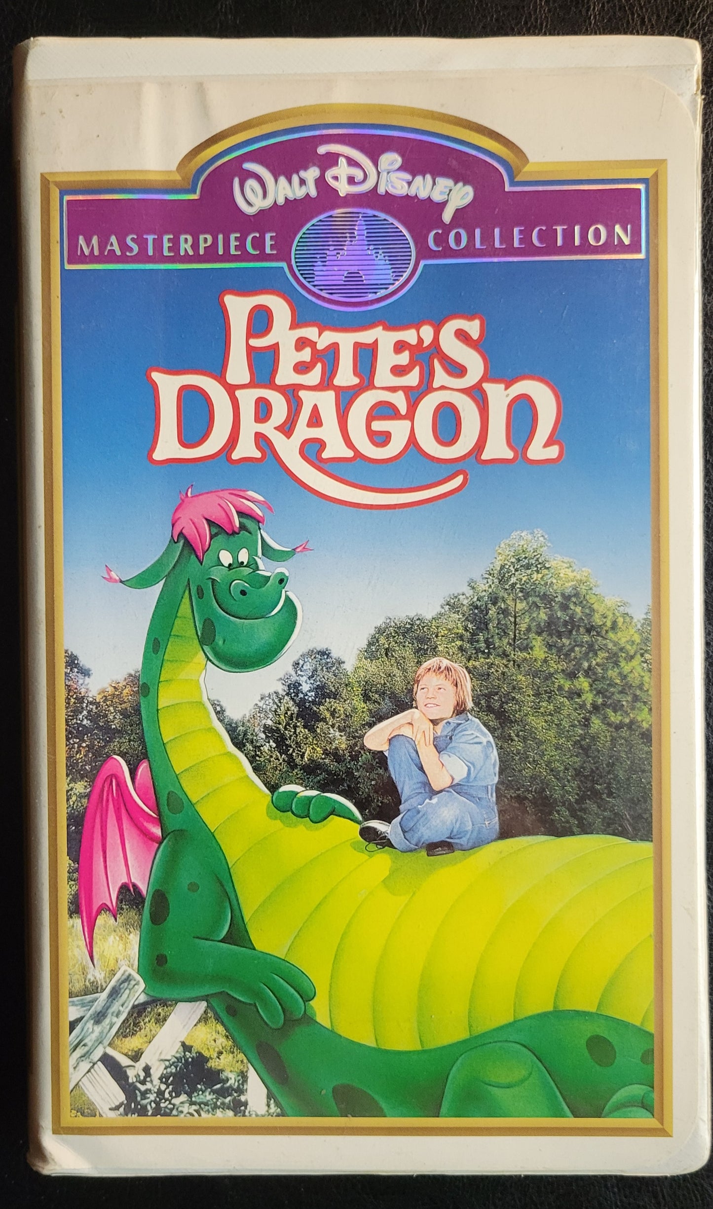 Walt Disney's Pete's Dragon 1990's VHS Tape + Box Pre - Owned Great Shape