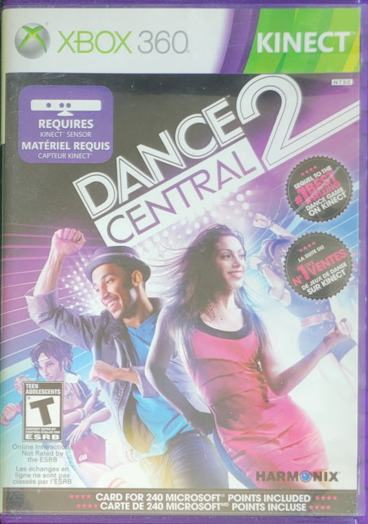 Dance Central 2 SEALED Or CIB - Microsoft XBOX 360 Tested & Working Like New
