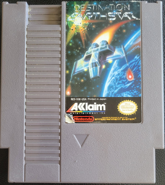 Destination Earthstar - NES (1990 Nintendo Entertainment System) GREAT SHAPE