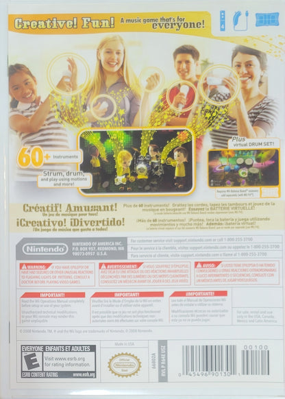 Wii Music – Nintendo Wii CIB – RE-SEALED + Like New