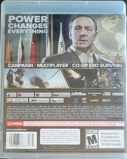 Call of Duty: Advanced Warfare – Sony PlayStation 3 (PS3) | Pre-Owned, Tested & in Great Condition