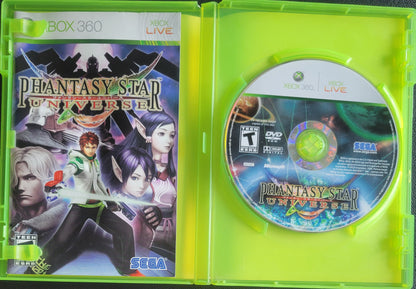 Phantasy Star Universe - (CIB) - Microsoft XBOX 360 - Pre-Owned Like New CLEAN DISC