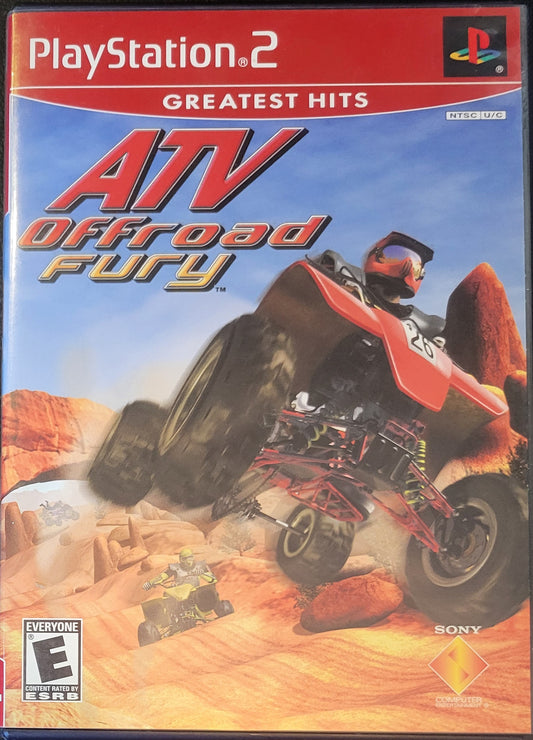 MINT ATV Offroad Fury 1 & 2 - Sony PlayStation 2 PS2 Pre-Owned Tested & Working Great Shape!