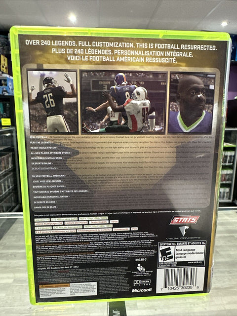 All Pro Football – 2005 Xbox 360 CIB – RE-Sealed – Excellent