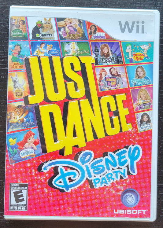 JUST DANCE: Disney Party - 2012 Nintendo Wii - CIB Tested & Working Clean Disc